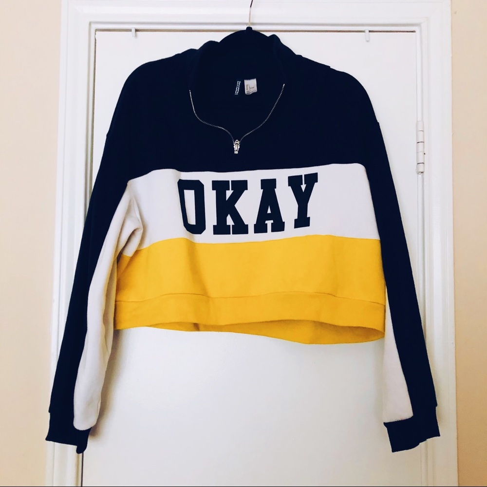 Cropped H&M sweater